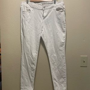 Old Navy White Skinny Jeans